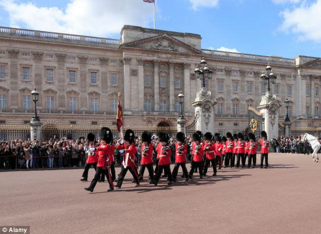 Break-in: A suspected burglar has been arrested after being found inside Buckingham Palace