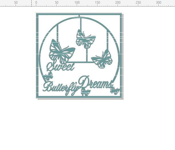 Sweet butterfly dreams 210 x 210  Min buy 3
