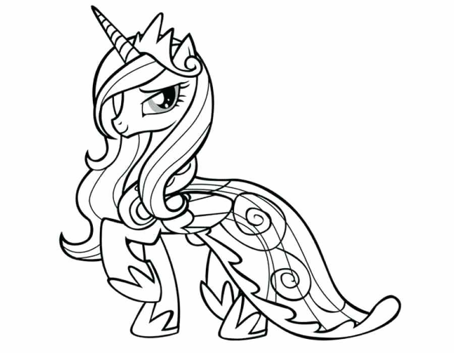 My Little Pony Flurry Heart Coloring Pages Coloring And Drawing