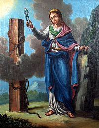 Sainte Apolline, Martyre à Alexandrie (+ 249)