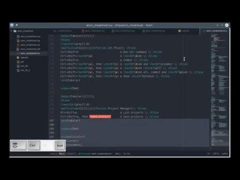 Как русифицировать atom на linux