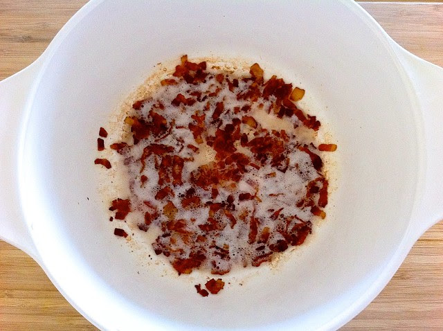 Crispy Bacon in Pot