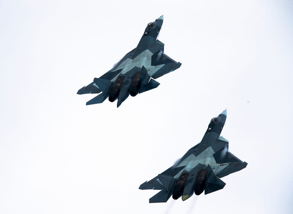 Ultimately, though, it's difficult to tell whether the Su-57 or F-22 would win in a dogfight.