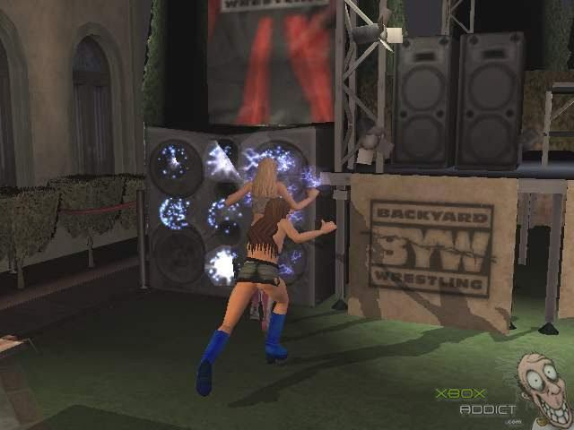 Backyard Wrestling Don T Try This At Home Review Xbox Xboxaddict Com