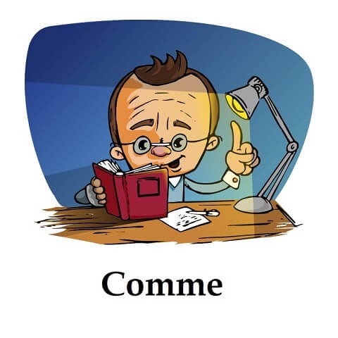Penggunaan Kata "Comme"