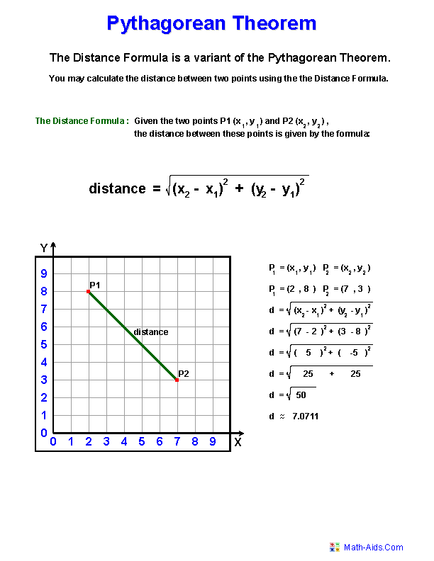 pythagorean-theorem-distance-between-two-points-worksheet