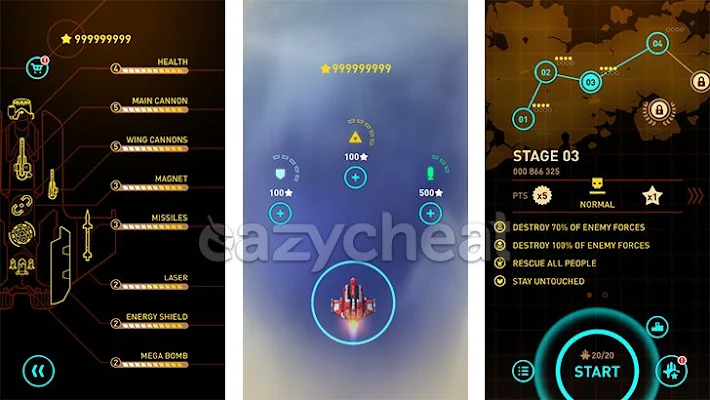 SKY FORCE RELOADED CHEAT