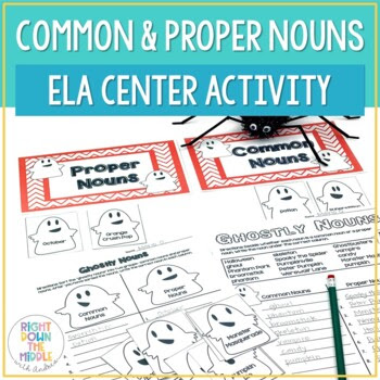 Ghostly Nouns {Common Nouns and Proper Nouns}