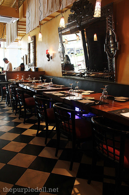 Bistro Filipino Dining Area
