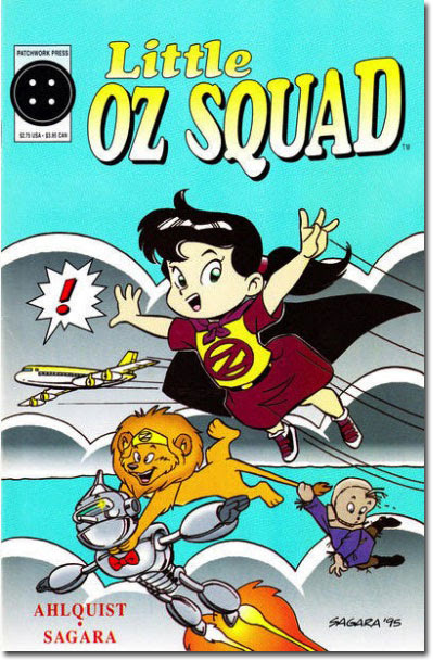 Reagan's on that plane, and he just saw Geo-Force and Rogue fly by. I don't think THIS would surprise him. (Little Oz Squad #1)