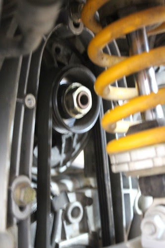 2001 BMW R1150GS Alternator Belt Replacement
