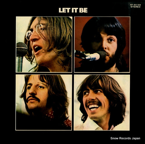 BEATLES, THE let it be
