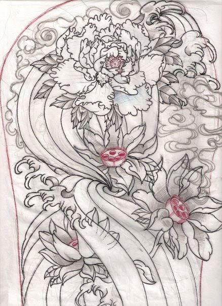 INK TATTOO: flower tattoo by Jack Marsh