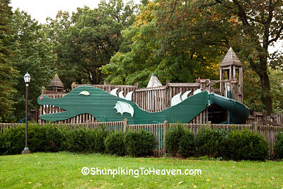 Playground Loch Ness Monster, Viroqua, Wisconsin