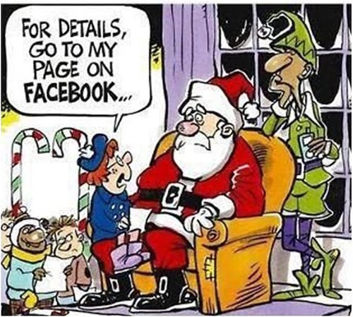 Santa y Facebook