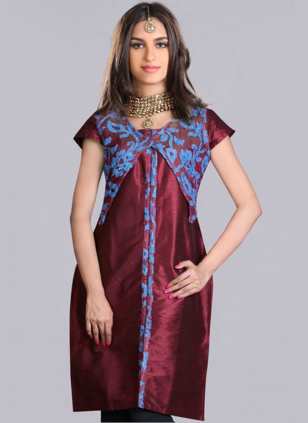 Indian-Trendy-Style-Tunic-Kurti-Designs-2013-Indian-Tunic-Kurti's-Fashionable-Dress-2 Indian-Trendy-Style-Tunic-Kurti-Designs-2013-Indian-Tunic-Kurti's-Fashionable-Dress-2