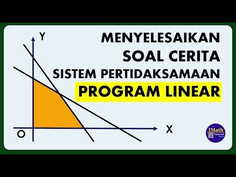 Soal cerita sistem pertidaksamaan linear dua variabel