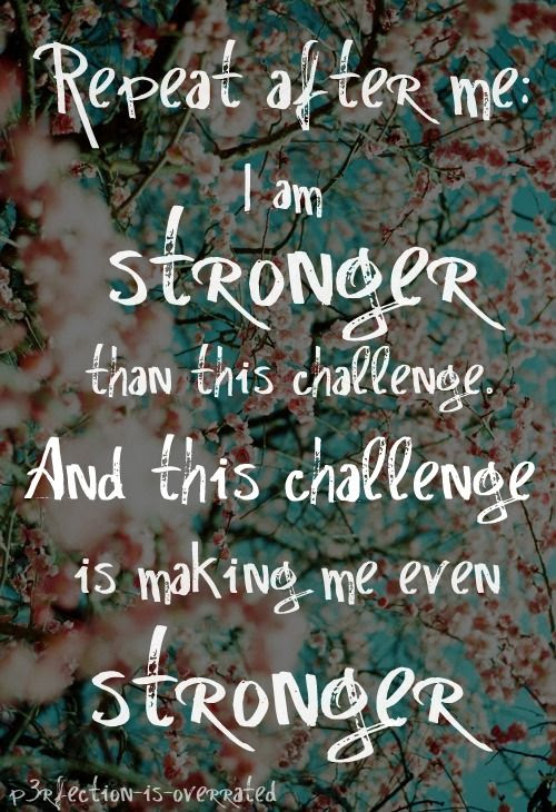 I am strong