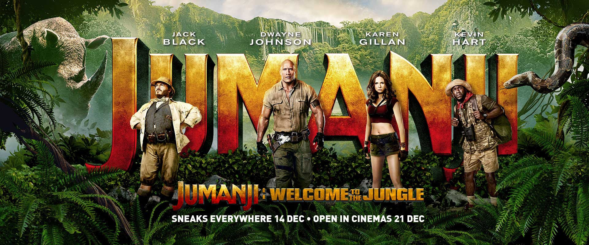 Image result for jumanji poster 2017