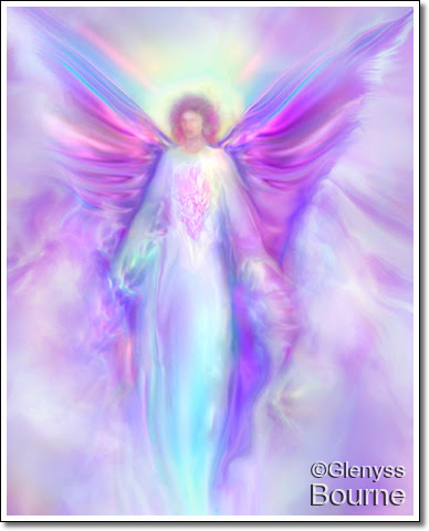 Angel of Light, Archangel Raphael painting