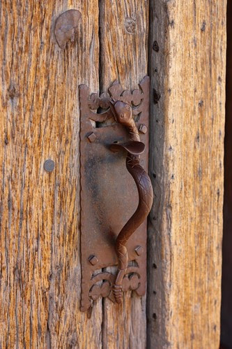 Door Handle at San Xavier Mission
