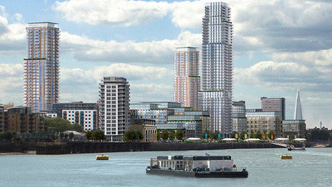 Convoys Wharf proposal Pic: Hutchinson Whampoa