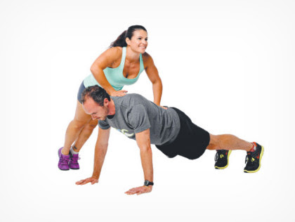 1. Couple push-ups