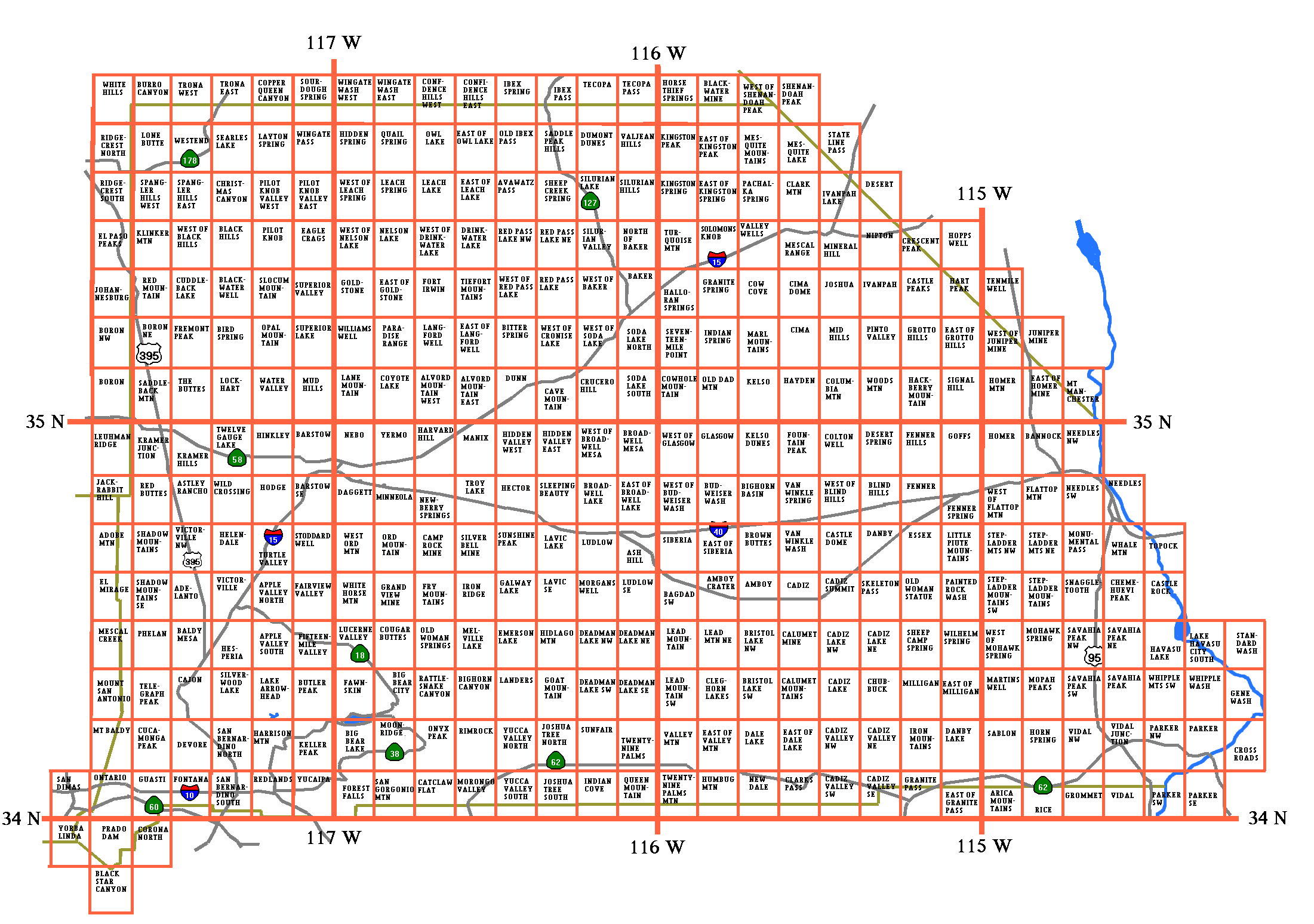 Parcel Map San Bernardino County Hiking In Map