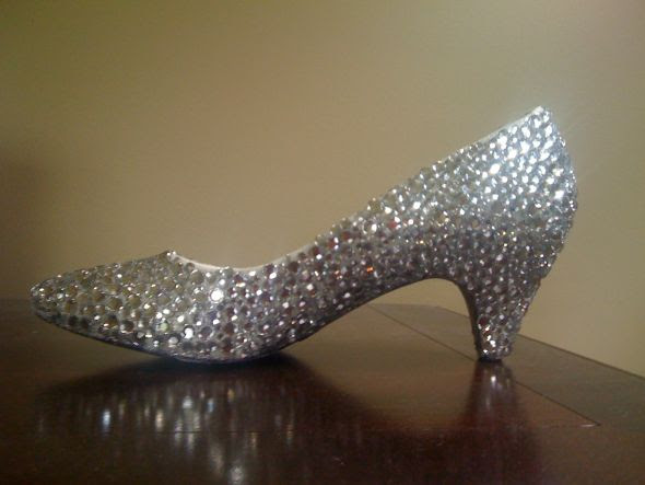 wedding bling shoes rhinestones silver inspiration diy SHOES6