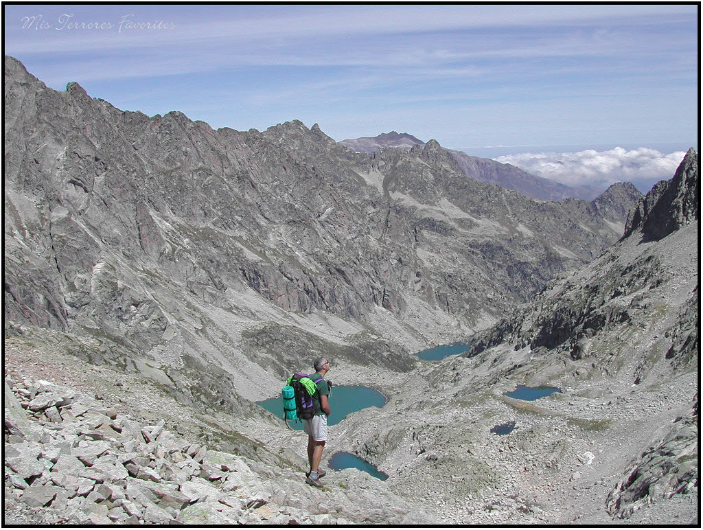 LACS DE BATCRABERE DESDE COL . NOIR