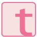 PeachPinkedgeSquareIconTwitter