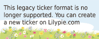Lilypie 1st Birthday Ticker