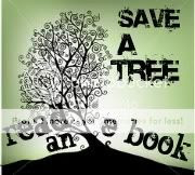 Save a Tree – Read an e-book Button