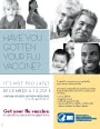 National Influenza Vaccination Week (NIVW) flyer and poster