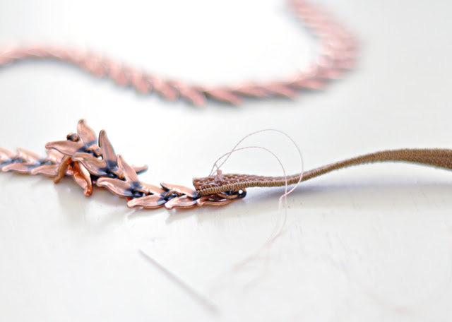 Kolye Kafa DIY -3