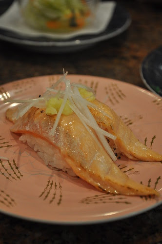 torched salmon