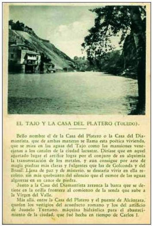 Artículo sobre la Casa del diamantista a principios del siglo XX