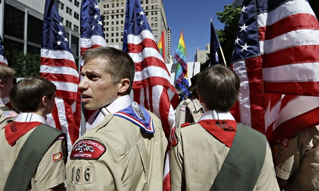 Gay pride parade in Seattle