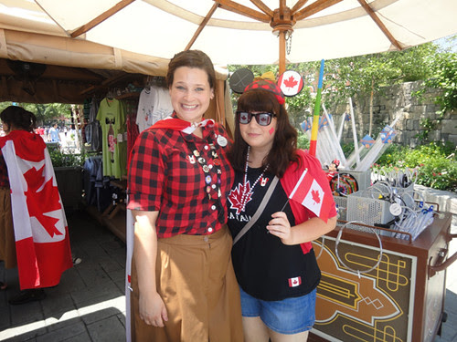 blog lovelymissmegs megan canada day disney epcot world showcase