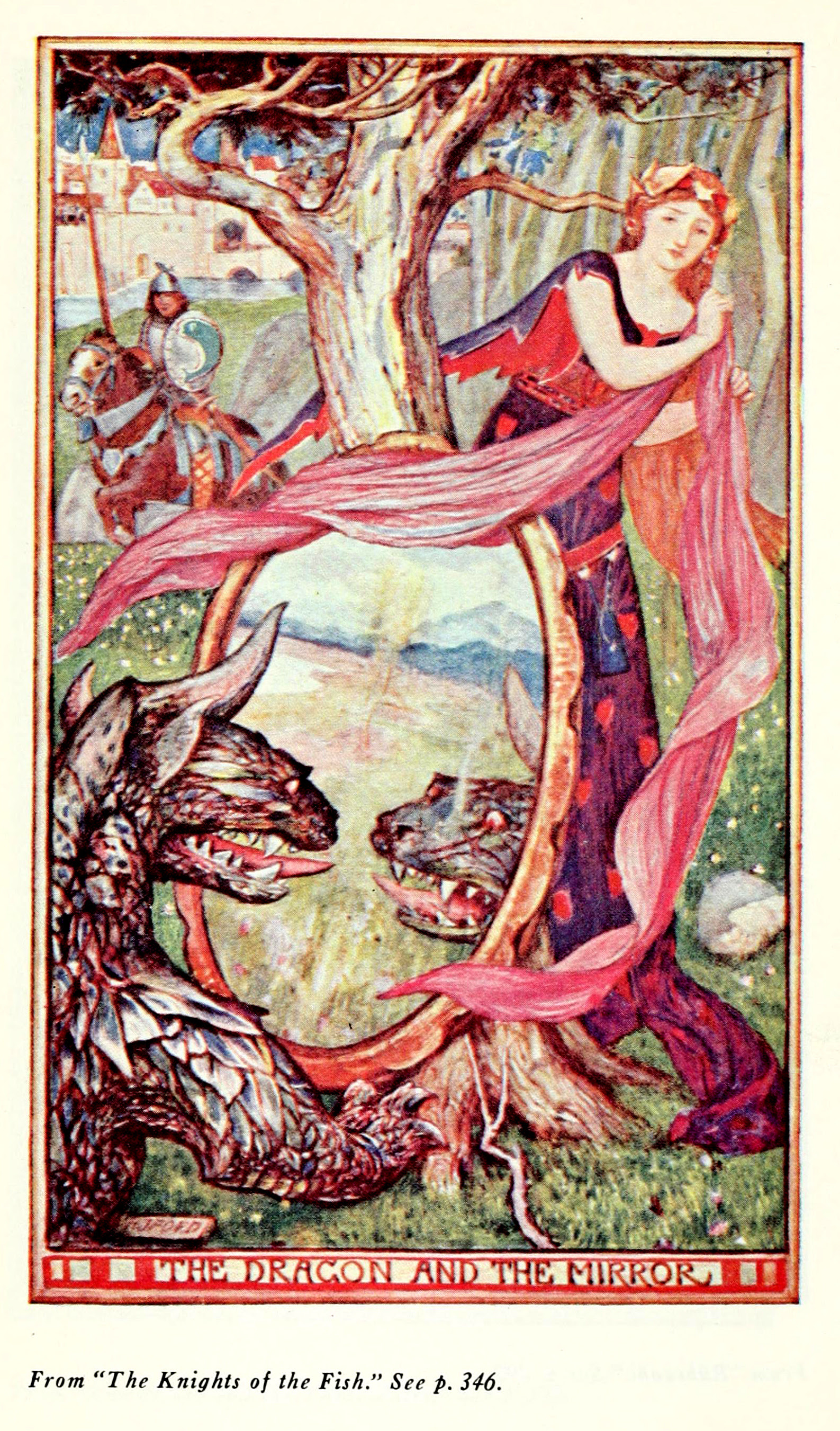 Henry Justice Ford - The brown fairy book, edited by Andrew Lang, 1965 (color plate)