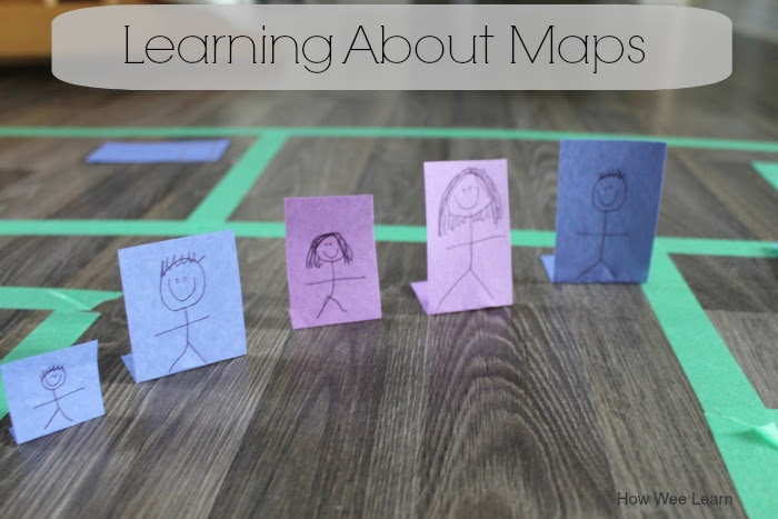 how to teach children map skills