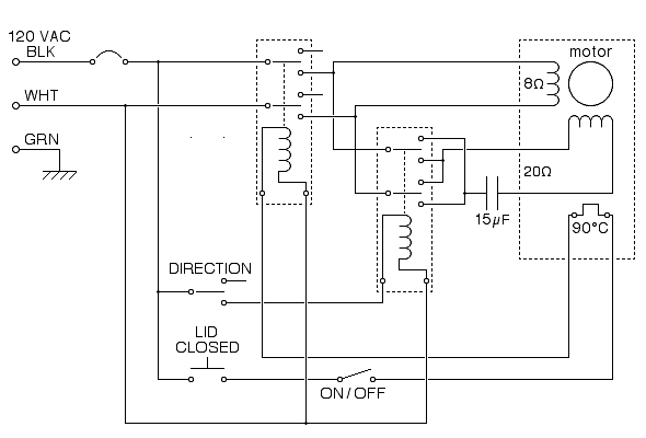 Forward Reverse Motor Control With Limit Switch - madcomics