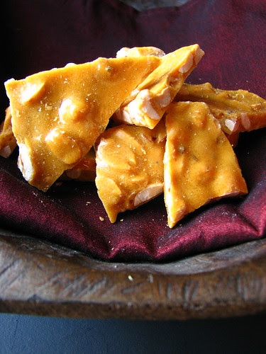 Indian-spiced Peanut Brittle