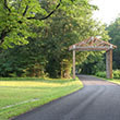 Trails The arbor over the Tallahassee-St. Marks Historic Railroad State Trail