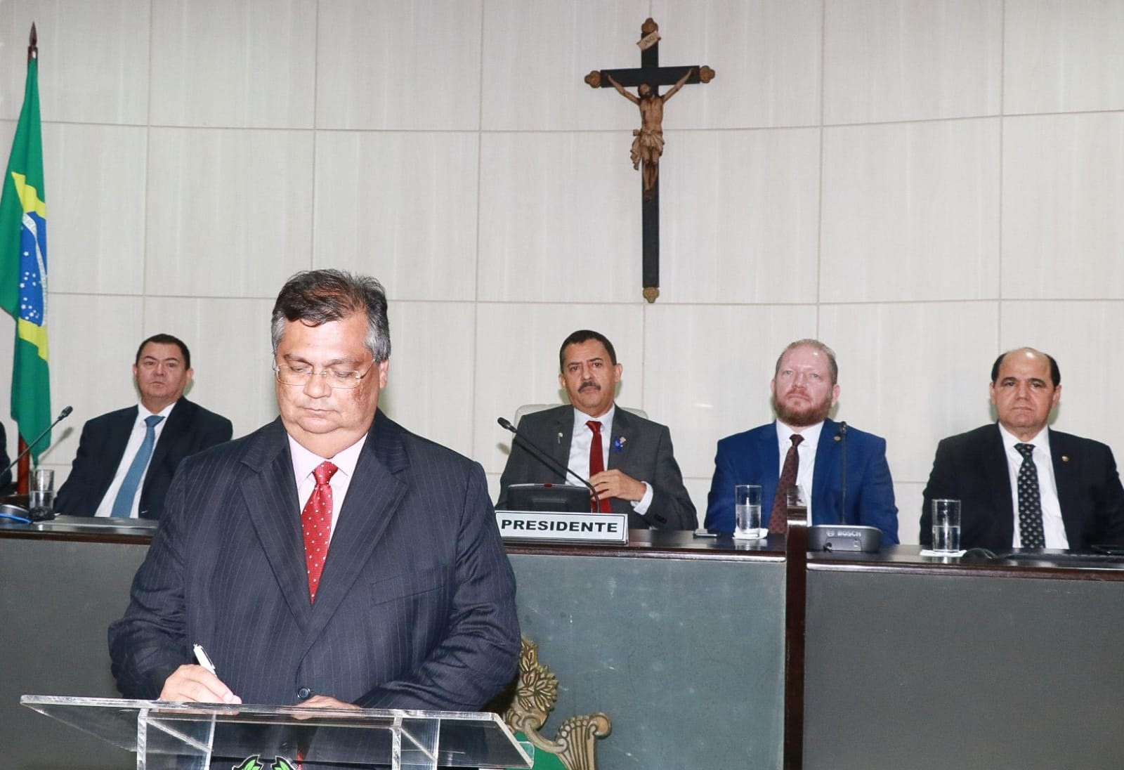 Governador Flávio Dino assina os termos de liberação de recursos visando a ações de proteção ambiental no Maranhão