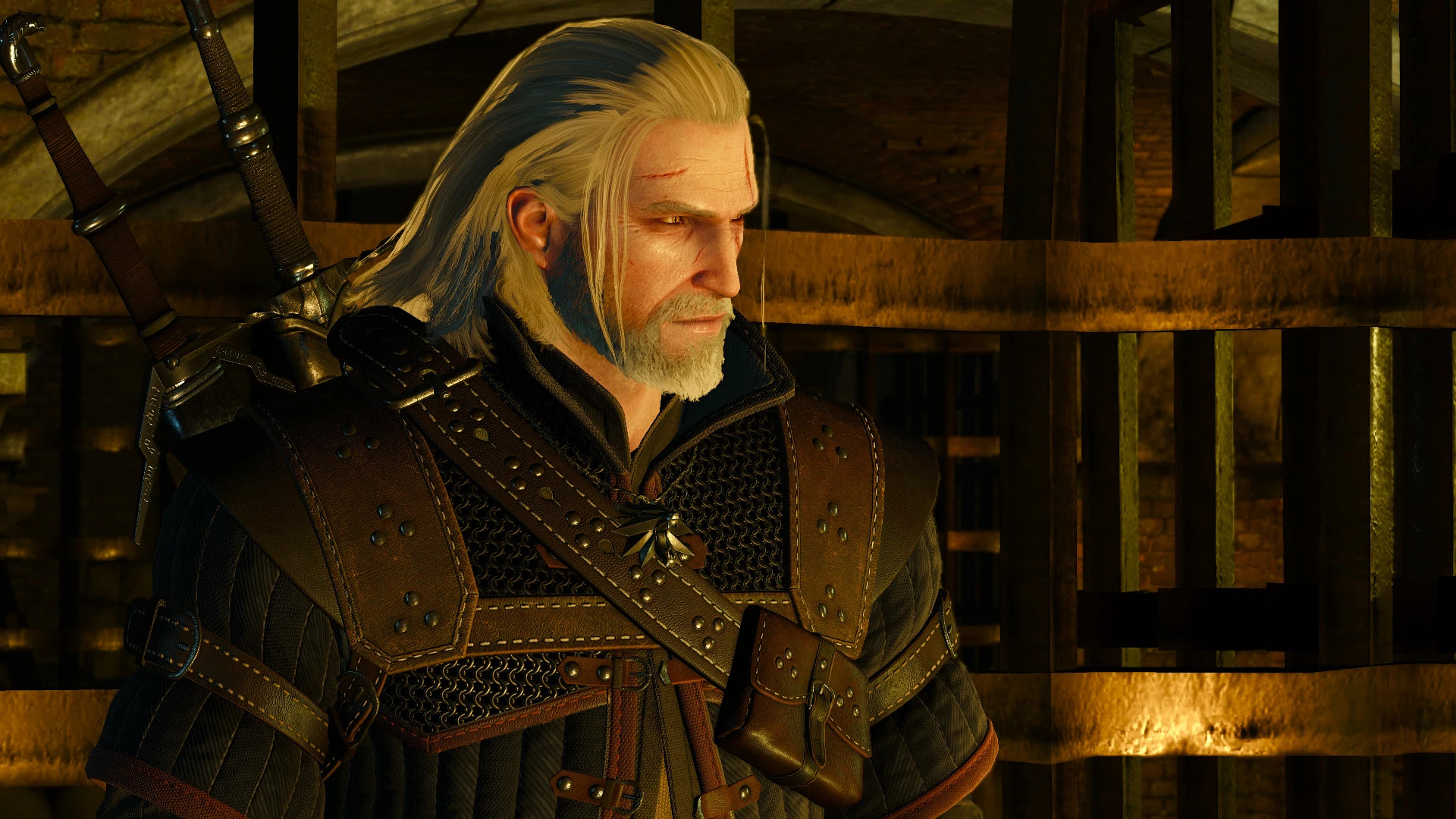 The witcher 3 geralt hairstyle фото 10