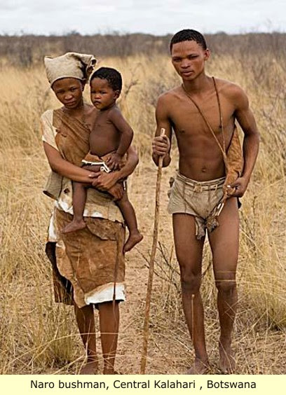 San Bushmen People: The World Most Ancient People In Africa The Bushmen are the remnants of Africa's oldest cultural group, genetically the closest surviving people to the original Homo sapiens core from which the Negroid people of Africa emerged. Bushmen are small in stature generally with light yellowish skin, which wrinkles very early in life. Bushmen traditionally lived in Southern Africa in the following countries, although virtually none live purely by hunting and gathering today: Botswana, Namibia, South Africa, Zambia, Zimbabwe and Angola, with loosely related groups in Tanzania.