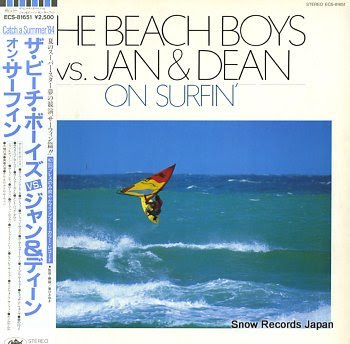 BEACH BOYS VS. JAN & DEAN, THE on surfin'
