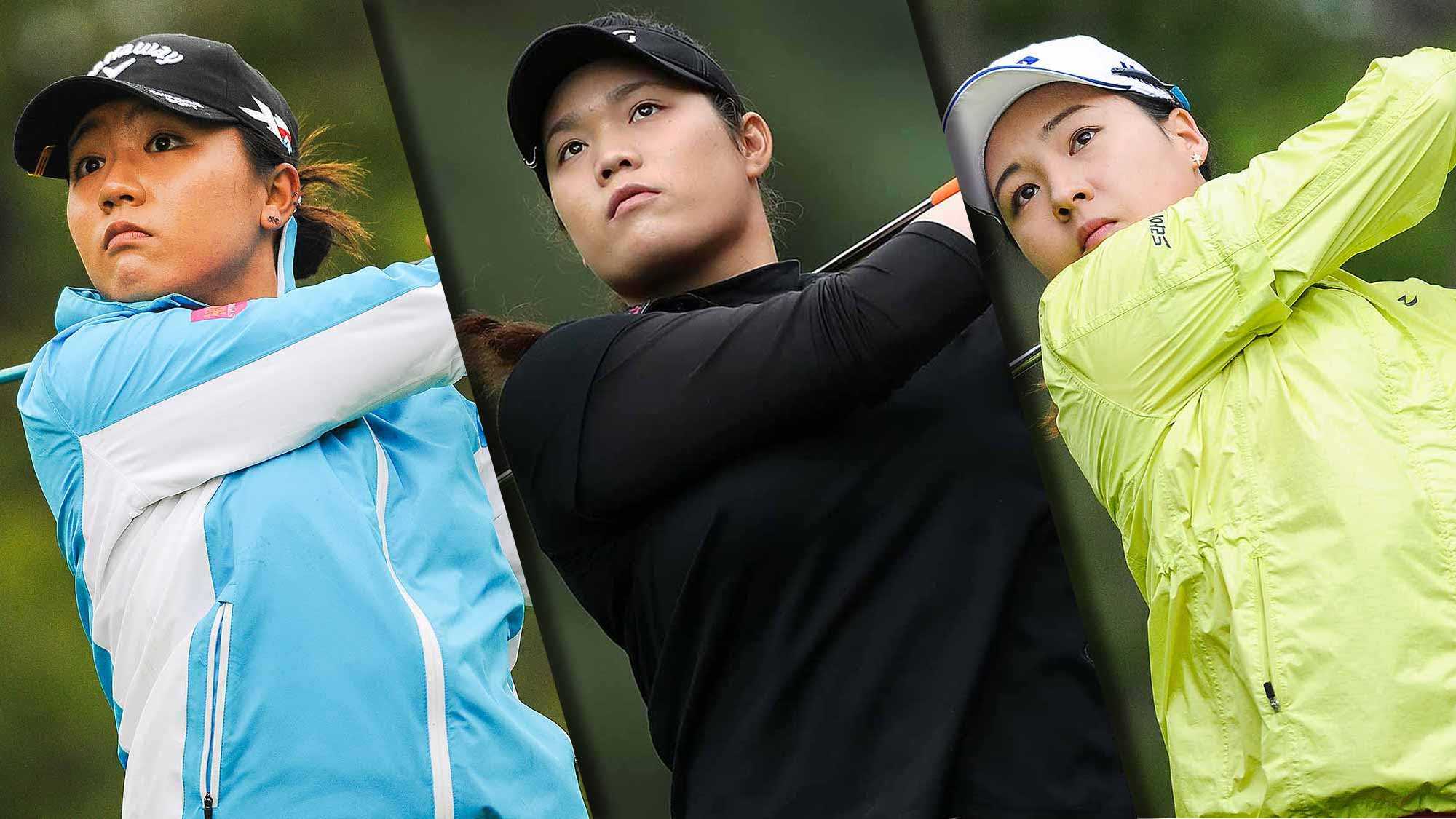 Lydia Ko, Ariya Jutanugarn and In Gee Chun
