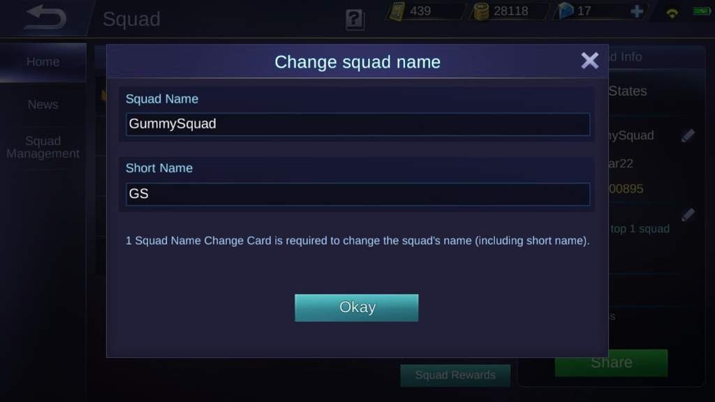 Mobile Legends Cool Squad Names Our squad name generator can be used to generate names for many different types of squads. mobile legends cool squad names
